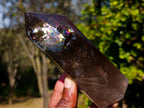 Polished Smokey Quartz Crystals x 2 From Madagascar - Toprock Gemstones and Minerals 
