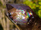 Polished Smokey Quartz Crystals x 2 From Madagascar - Toprock Gemstones and Minerals 