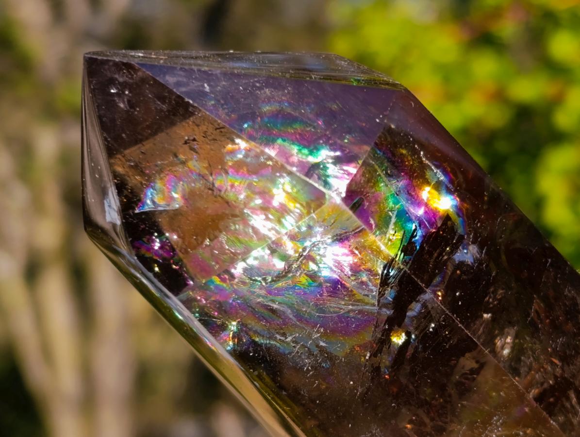 Polished Smokey Quartz Crystals x 2 From Madagascar - Toprock Gemstones and Minerals 