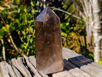 Polished Smokey Quartz Crystals x 2 From Madagascar - Toprock Gemstones and Minerals 