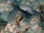Natural Green Cubic Fluorite Specimens x 2 From Mandrosonoro, Madagascar - Toprock Gemstones and Minerals 