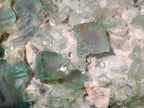 Natural Green Cubic Fluorite Specimens x 2 From Mandrosonoro, Madagascar - Toprock Gemstones and Minerals 