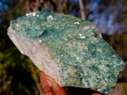 Natural Green Cubic Fluorite Specimens x 2 From Mandrosonoro, Madagascar - Toprock Gemstones and Minerals 