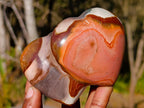Polished Polychrome Jasper Twin Hearts x 3 From NW Coast, Madagascar - Toprock Gemstones and Minerals 