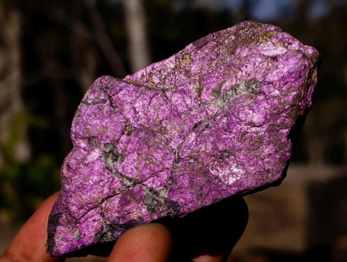 Natural Metallic Cobbed Purpurite Specimens x 12 From Erongo, Namibia - Toprock Gemstones and Minerals 