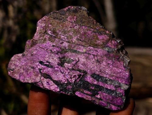 Natural Metallic Cobbed Purpurite Specimens x 12 From Erongo, Namibia - Toprock Gemstones and Minerals 