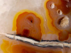 Polished Large Lemur Island Carnelian Agate Crystalline Hearts x 6 From Nosy Varika, Madagascar - Toprock Gemstones and Minerals 