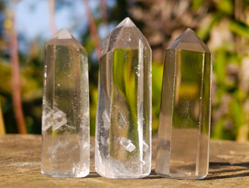 Polished Mixed Clear and Smokey Quartz Jewellery Crystals x 48 From Madagascar - Toprock Gemstones and Minerals 