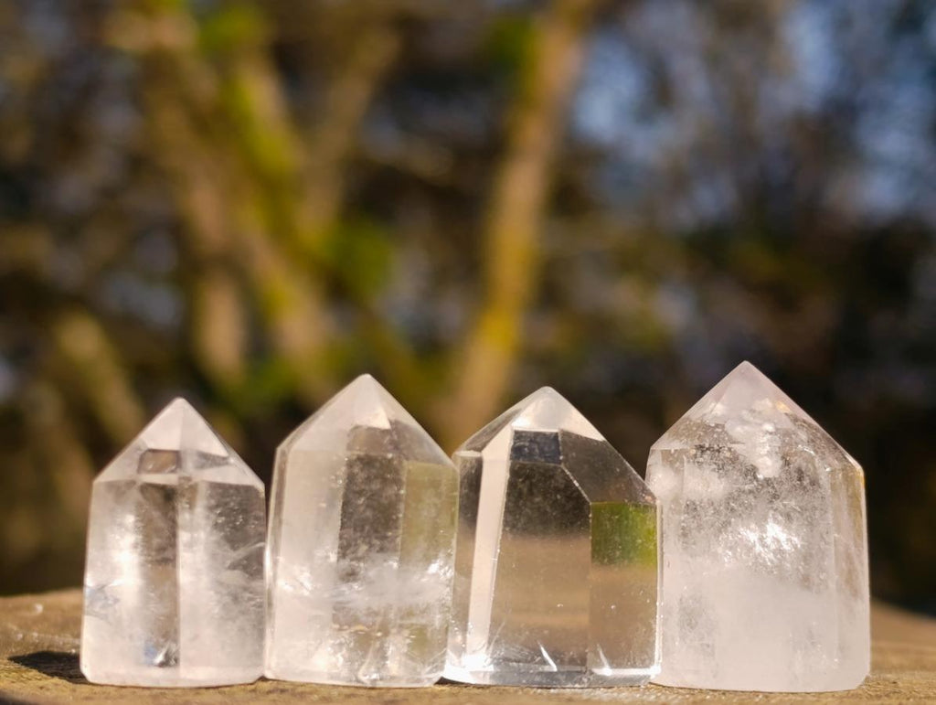 Polished Mixed Clear and Smokey Quartz Jewellery Crystals x 48 From Madagascar - Toprock Gemstones and Minerals 