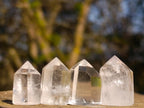 Polished Mixed Clear and Smokey Quartz Jewellery Crystals x 48 From Madagascar - Toprock Gemstones and Minerals 