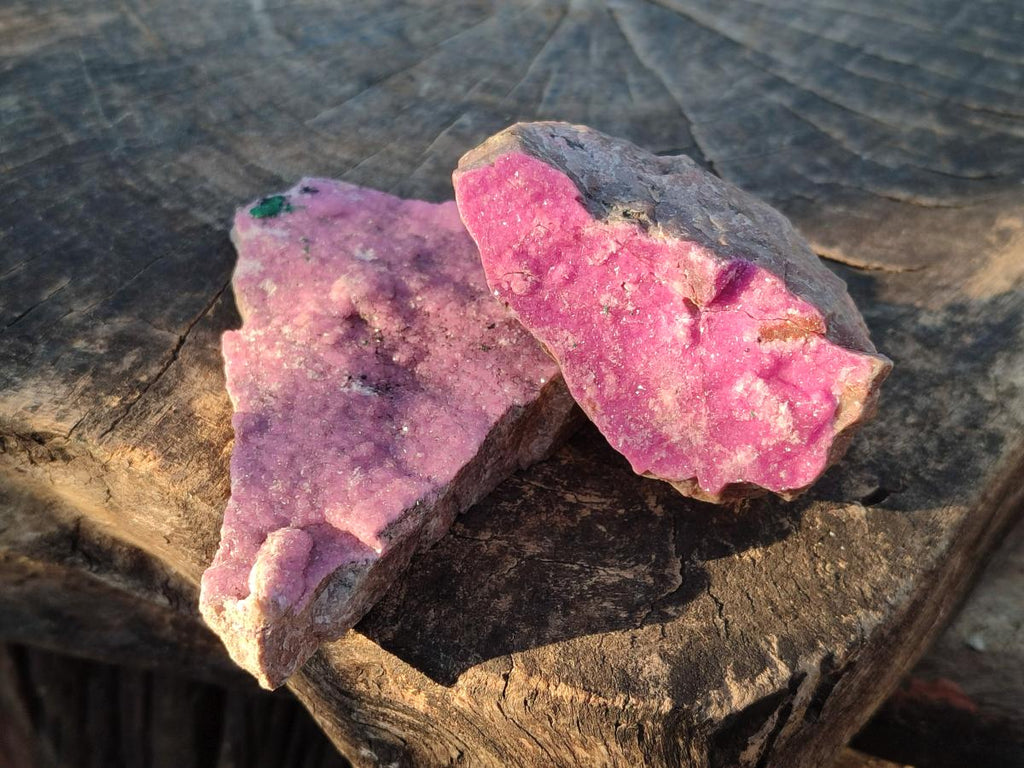 Natural Salrose Cobaltoan Dolomite Specimens x 13 From Kakanda, Congo - Toprock Gemstones and Minerals 