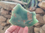 Polished on One Side Mtorolite Chrysoprase Slices x 12 From Mutorashanga, Zimbabwe - Toprock Gemstones and Minerals 