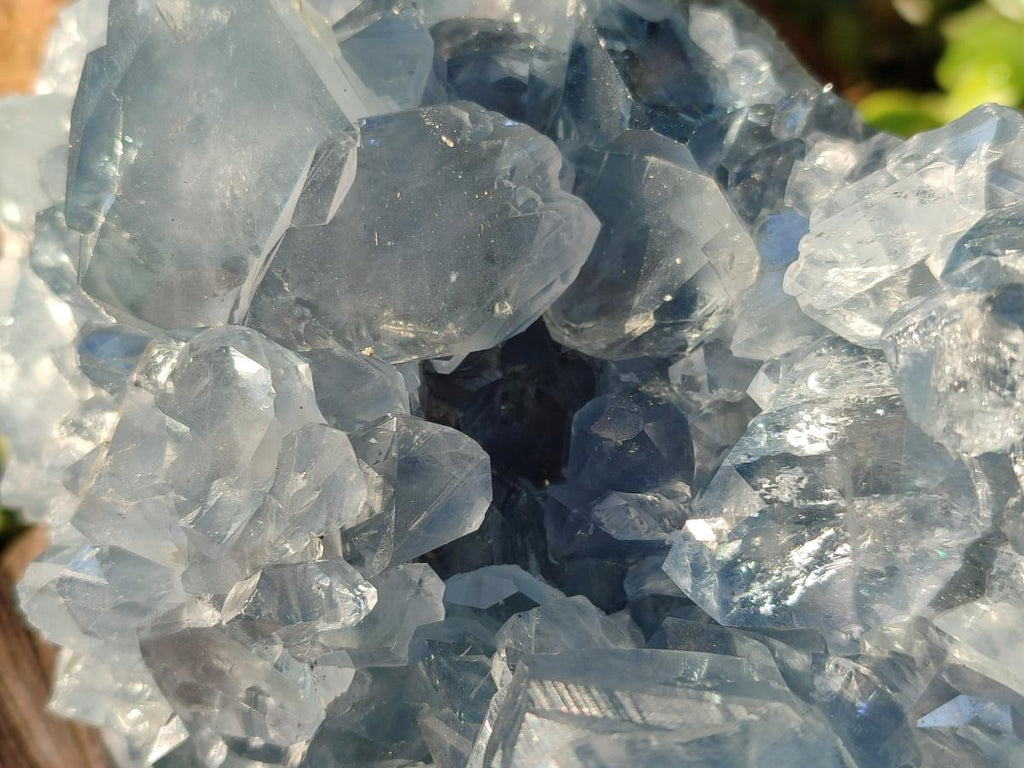 Natural Blue Celestite Specimens x 2 From Sakoany, Madagascar - Toprock Gemstones and Minerals 