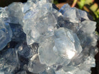 Natural Blue Celestite Specimens x 2 From Sakoany, Madagascar - Toprock Gemstones and Minerals 