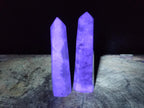 Polished Watermelon Fluorite Display Crystal Towers x 2 From Uis, Namibia - Toprock Gemstones and Minerals 