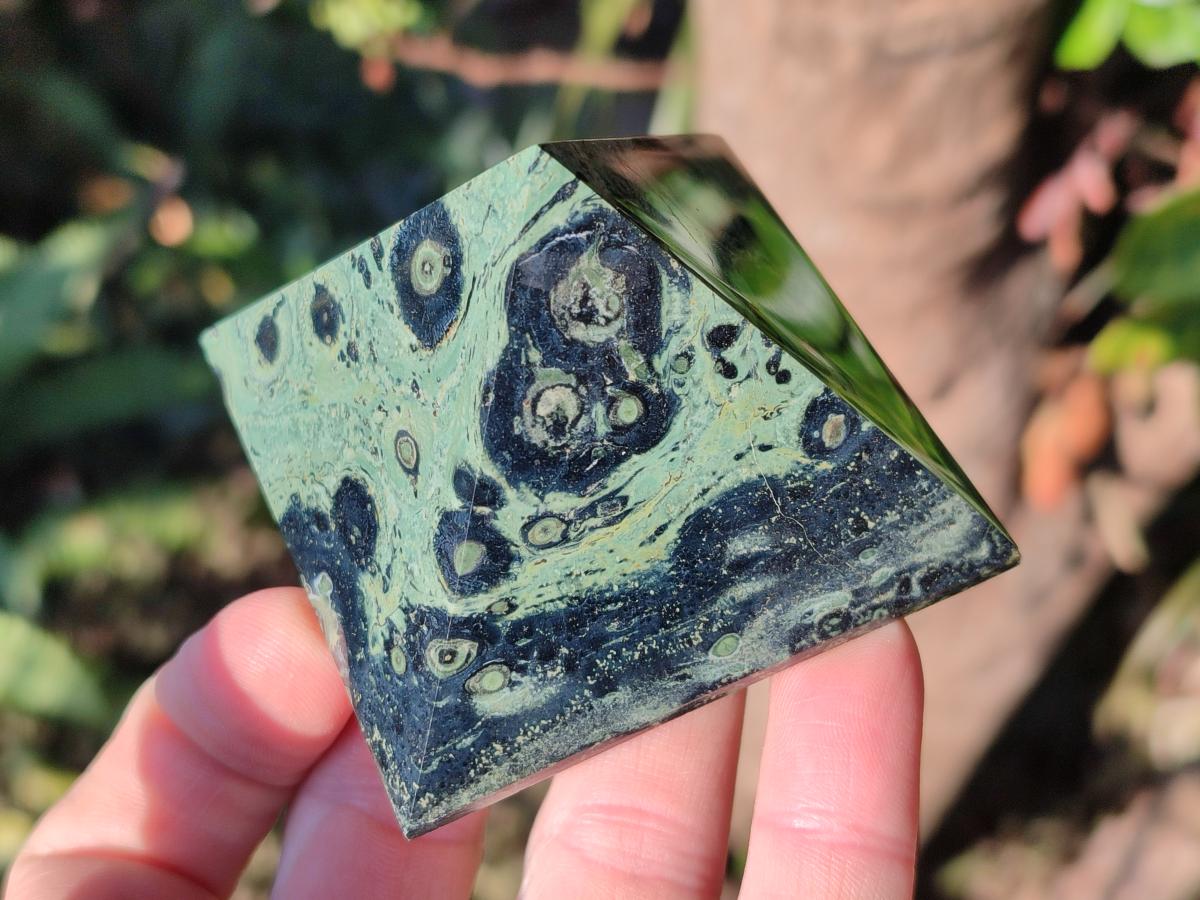 Polished Mixed Selected Multi Mineral Ornaments x 7 From Madagascar - Toprock Gemstones and Minerals 