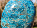 Polished Blue Apatite Standing Display Pieces x 3 From Betroka, Madagascar - Toprock Gemstones and Minerals 