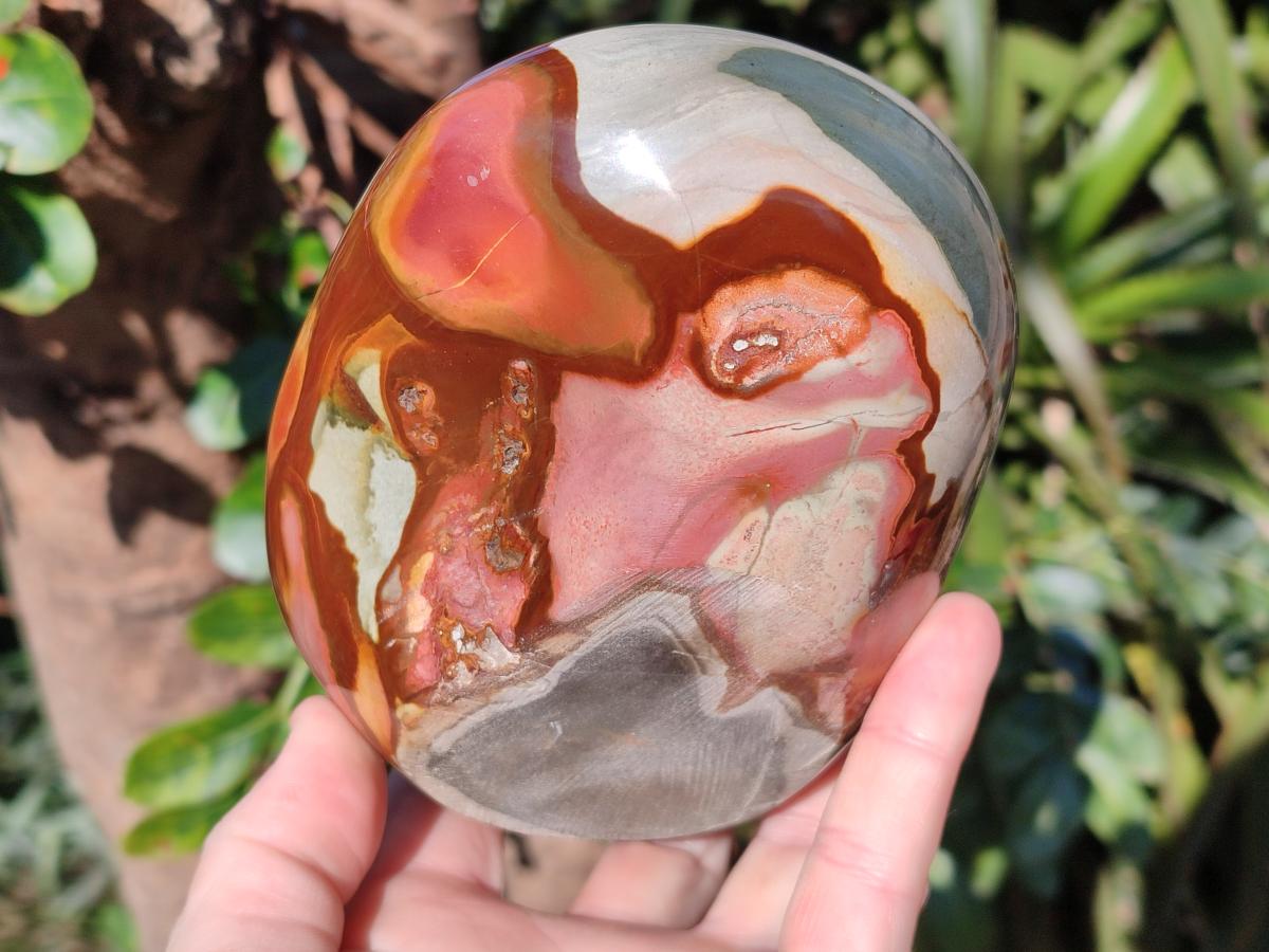 Polished Polychrome Jasper Bowls x 2 From NW Coast, Madagascar - Toprock Gemstones and Minerals 