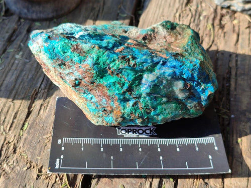 Natural Cobbed Shattuckite Specimens x 24 From Kaokoveld, Namibia - Toprock Gemstones and Minerals 