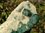 Natural Large Green Cubic Fluorite Specimen x 1 From Mandrosonoro, Madagascar - Toprock Gemstones and Minerals 