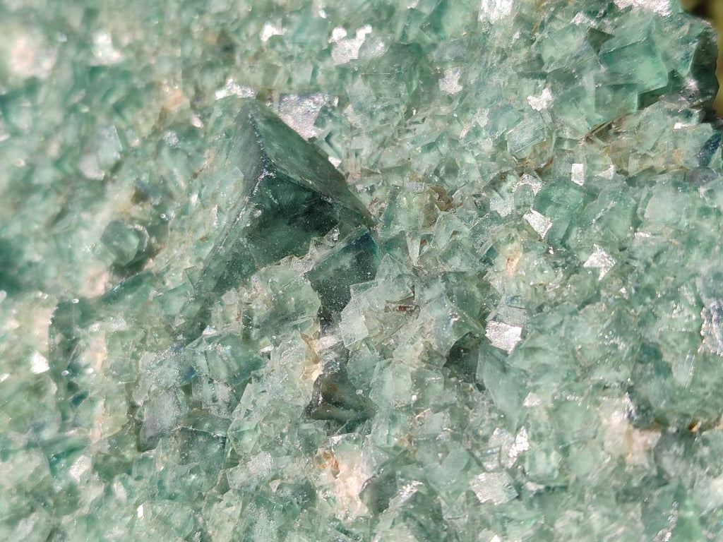 Natural Large Green Cubic Fluorite Specimen x 1 From Mandrosonoro, Madagascar - Toprock Gemstones and Minerals 