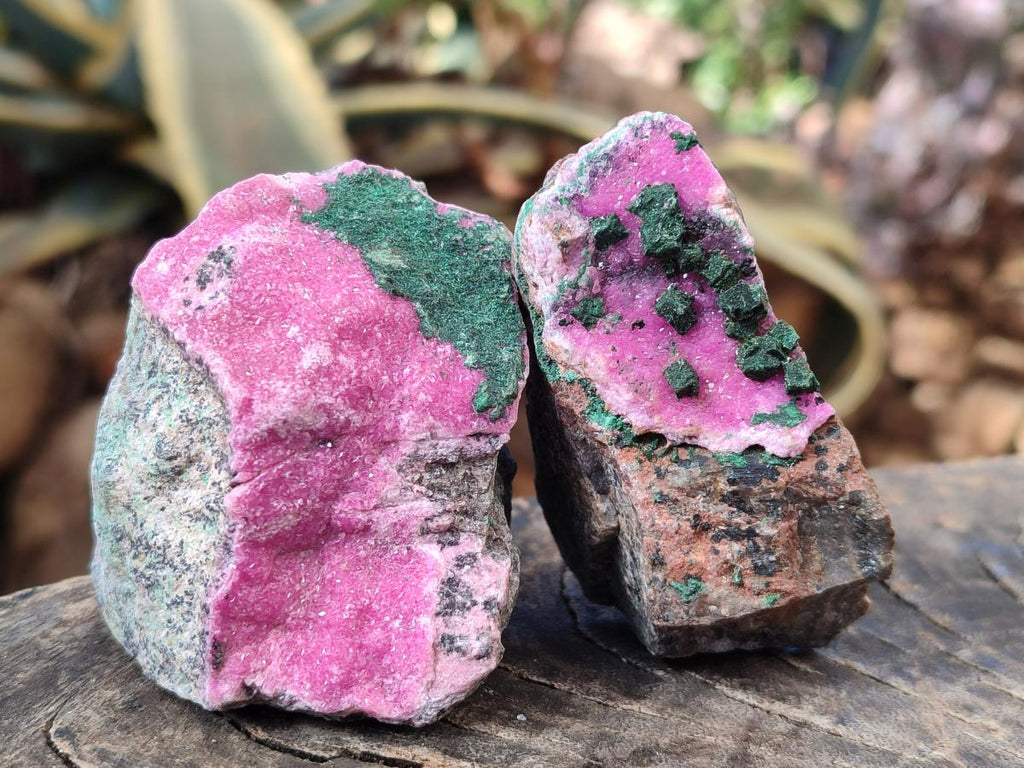 Natural Salrose Cobaltoan Dolomite Specimens x 12 From Kakanda, Congo - Toprock Gemstones and Minerals 
