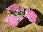 Natural Salrose Cobaltoan Dolomite Specimens x 12 From Kakanda, Congo - Toprock Gemstones and Minerals 