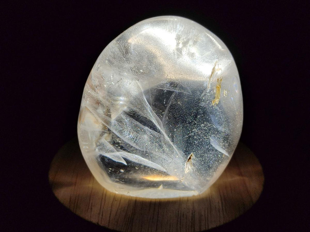 Polished Smokey Quartz and Clear Quartz Standing Display Pieces x 16 From Madagascar - Toprock Gemstones and Minerals 