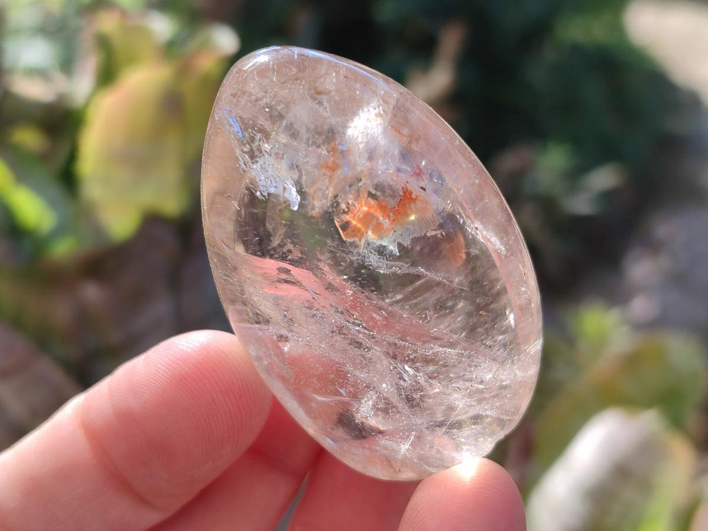 Polished Smokey Quartz and Clear Quartz Standing Display Pieces x 16 From Madagascar - Toprock Gemstones and Minerals 