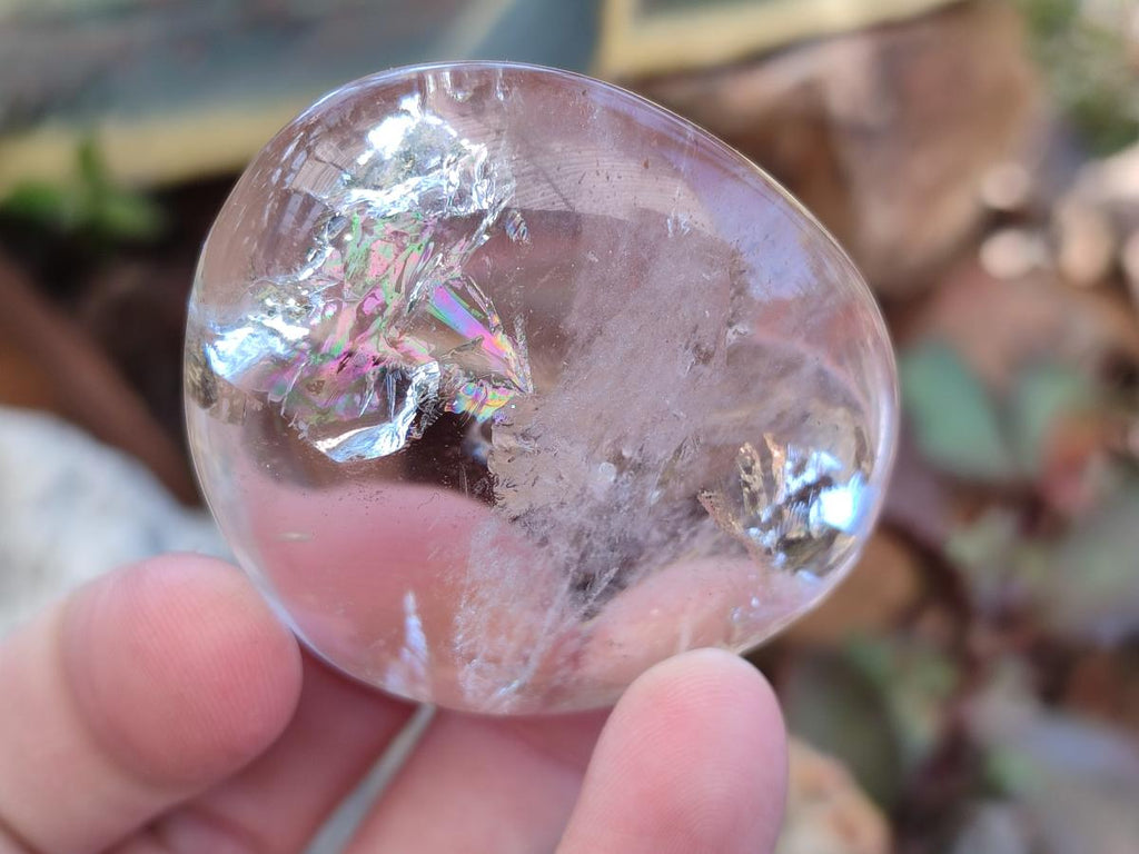 Polished Smokey Quartz and Clear Quartz Standing Display Pieces x 16 From Madagascar - Toprock Gemstones and Minerals 
