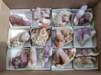 Natural Spirit Amethyst and Spirit Ametrine Clusters x 16 From Boekenhouthoek, South Africa - Toprock Gemstones and Minerals 