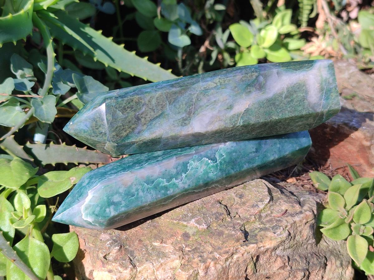 Polished Buddstone Display Crystals x 6 From Swaziland - Toprock Gemstones and Minerals 