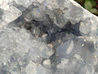 Natural Large Blue Celestite Geode Specimen x 1 From Sakoany, Madagascar - Toprock Gemstones and Minerals 