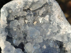 Natural Large Blue Celestite Geode Specimen x 1 From Sakoany, Madagascar - Toprock Gemstones and Minerals 