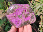 Polished Stichtite Free Forms x 4 From Barberton, South Africa - Toprock Gemstones and Minerals 