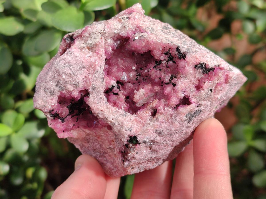 Natural Spherocobaltite Specimens x 3 From Musonoi Mine, Congo - Toprock Gemstones and Minerals 