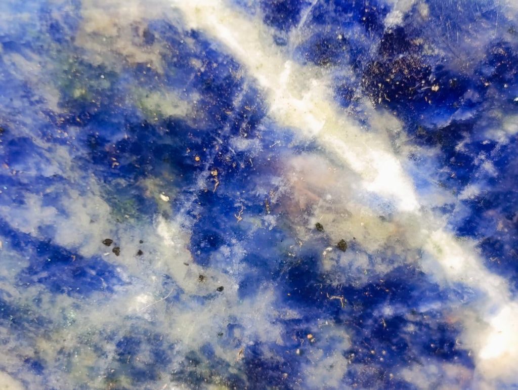 Polished Sodalite Display Crystals x 6 From Kunene River, Namibia - Toprock Gemstones and Minerals 