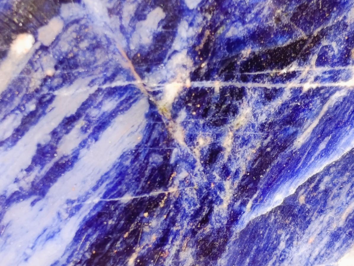 Polished Sodalite Display Crystals x 6 From Kunene River, Namibia - Toprock Gemstones and Minerals 