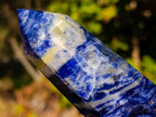 Polished Sodalite Display Crystals x 6 From Kunene River, Namibia - Toprock Gemstones and Minerals 