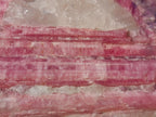 Natural Pink Rubellite Tourmaline Specimens x 2 From Karibib, Namibia - Toprock Gemstones and Minerals 
