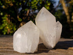 Natural Castle Quartz Crystals x 12 From Madagascar - Toprock Gemstones and Minerals 
