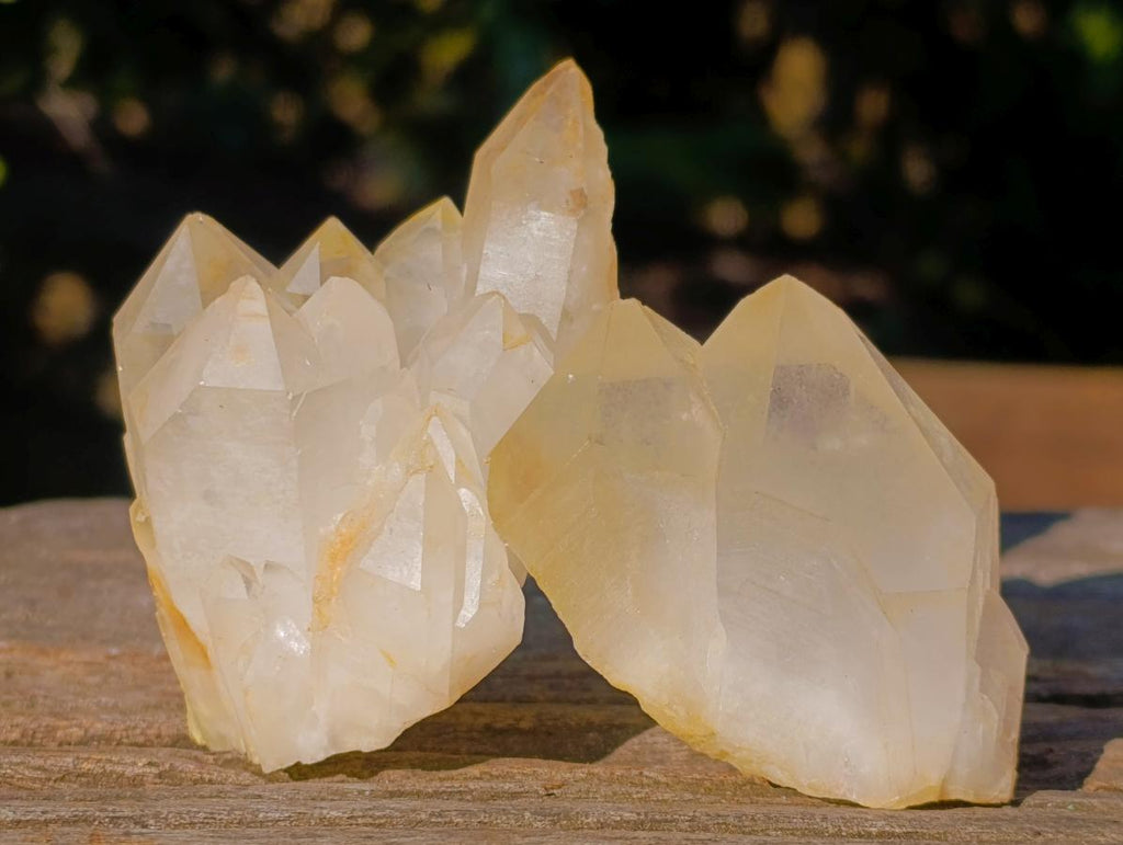 Natural Castle Quartz Crystals x 12 From Madagascar - Toprock Gemstones and Minerals 