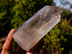Polished Smokey Quartz Display Crystals with Rainbow Veils x 3 From Madagascar - Toprock Gemstones and Minerals 