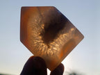 Polished Banded Agate House Shaped Slices x 12 From Madagascar - Toprock Gemstones and Minerals 