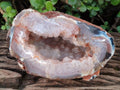 Polished Large One Side Agate Geode x 1 From Maintirano, Madagascar - Toprock Gemstones and Minerals 