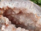 Polished Large One Side Agate Geode x 1 From Maintirano, Madagascar - Toprock Gemstones and Minerals 
