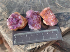 Natural Small Dark Purple Amethyst Crystal Plates x 35 From Boekenhouthoek, South Africa - Toprock Gemstones and Minerals 
