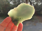 Polished One Side Mtorolite Chrysoprase Slices x 24 From Mutorashanga, Zimbabwe