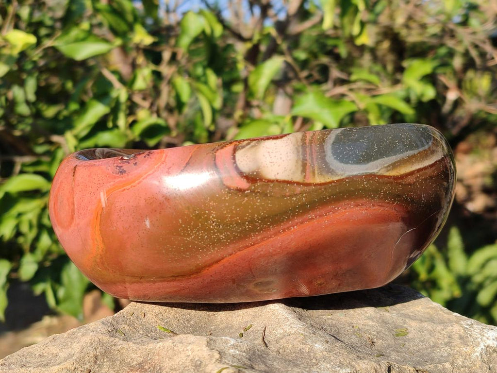 Polished Large Polychrome Jasper Bowl x 1 From NW Coast, Madagascar