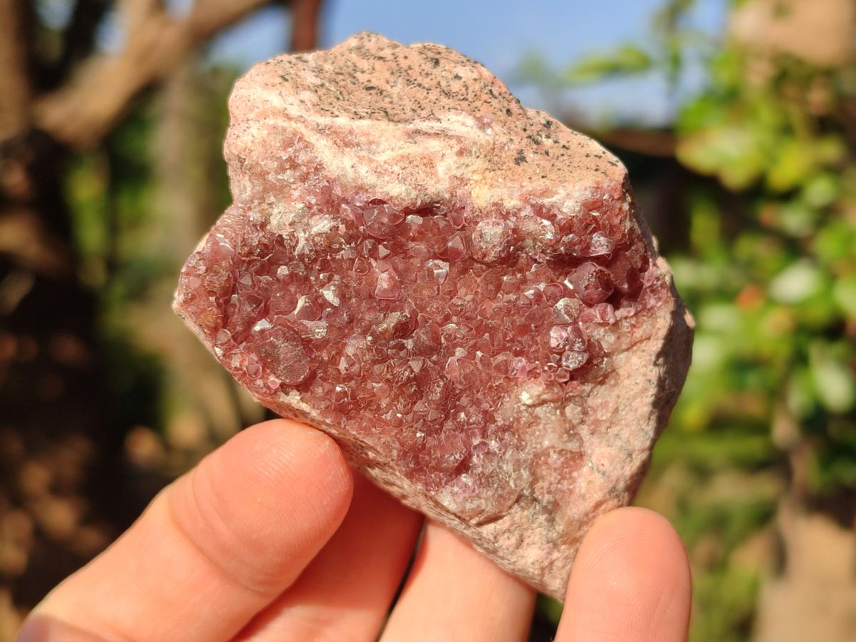 Natural Spherocobaltite Specimens x 6 From Musonoi Mine, Congo